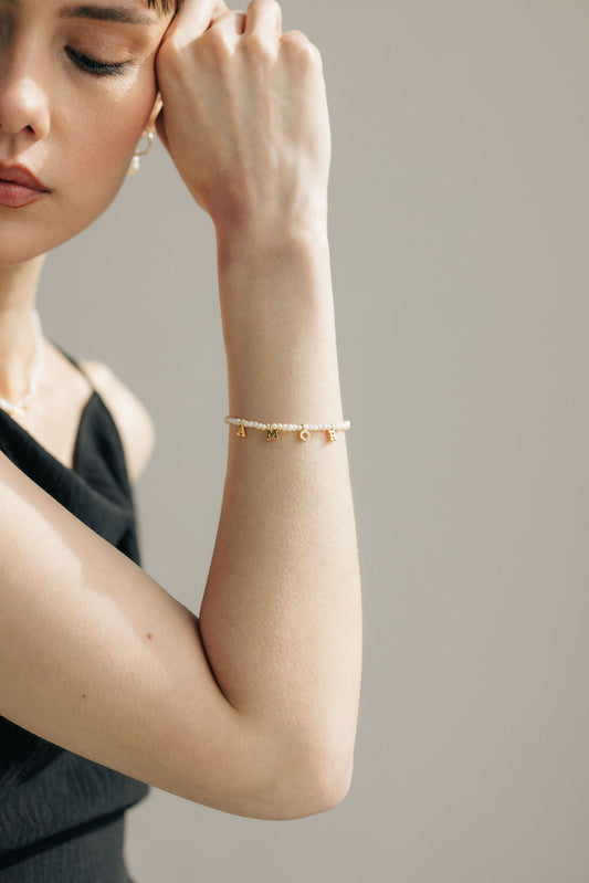 Bracelet Rime initiales-0