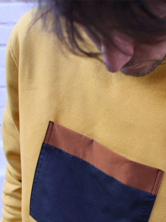 Jiba Sweatshirt - Ocher-1
